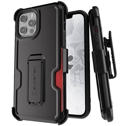 Ghostek Iron Armor3 Case + Holster for the iPhone 12 ProMax. WORLDWIDE DELIVERY