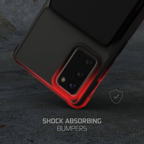 Ghostek Exec4 leather flip wallet case for Samsung Galaxy Note 20 Plus. WORLDWIDE DELIVERY