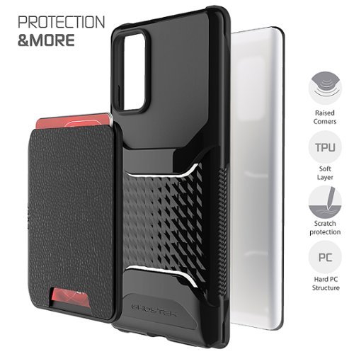 Ghostek Exec4 leather flip wallet case for Samsung Galaxy Note 20 Plus. WHERE TO BUY