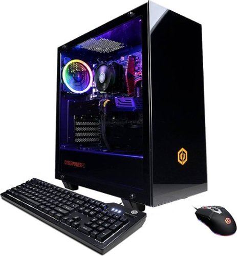 CyberPowerPC - Gamer Supreme Gaming Desktop - Intel Core i9-10900F - 16GB Memory - NVIDIA GeForce RTX 3060 Ti - 1 TB SSD - Black-Angle_Standard 