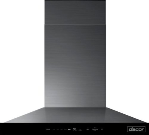 Dacor - 30" Convertible Chimney Wall Hood - Graphite stainless steel