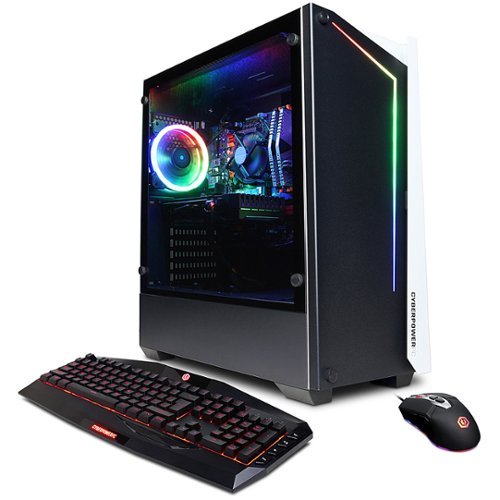 CyberPowerPC - Gamer Master Gaming Desktop - AMD Ryzen 7 3700X - 16GB RAM - NVIDIA GeForce RTX 3070 - 1TB HDD 500GB SSD-Front_Standard 