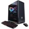 CyberPowerPC - -Gamer Xtreme Liquid Cool Gaming Desktop -Intel Core i7-10700K- 16GB Memory - GeForce RTX 3060 Ti - 1TB SSD-Front_Standard