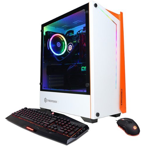 CyberPowerPC - Gamer Supreme Liquid Cool Gaming Desktop Intel Core i9-10850K 16GB RAM GeForce RTX 3060 Ti 1TB HDD 500GBSSD-Front_Standard 