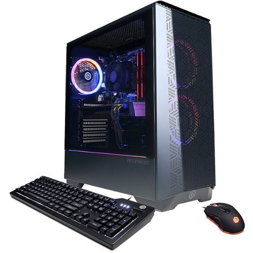 CyberPowerPC - Gamer Master Gaming Desktop - AMD Ryzen 7 5800X -16GB RAM - NVIDIA GeForce RTX 3060 Ti 1TB HDD  500GB SSD-Front_Standard 