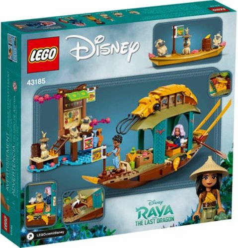 LEGO  Disney Princess Boun's Boat 43185 HOW TO BUY