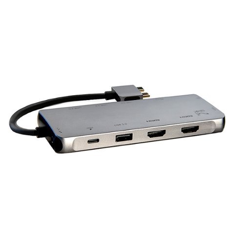 Smk Link - 12-port USB-C Dual 4K Multi-Stream Mini Docking Station