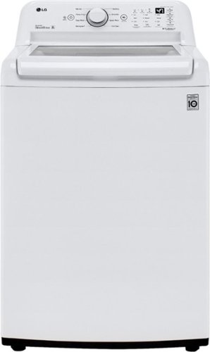 LG - 4.3 Cu. Ft. High-Efficiency Smart Top Load Washer with TurboDrum Technology - White