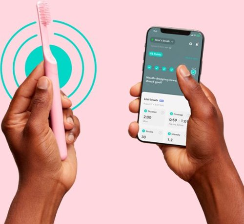 Quip Metal Smart Electric Toothbrush Starter Kit - 2-Minute Timer, Bluetooth, Free App + Travel Case - All-Pink HOW TO BUY