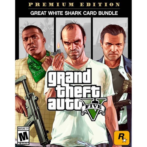 Grand Theft Auto V:  & Great White Shark Card Bundle Premium Edition - Windows [Digital]