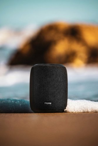iHome PlayPro - Rechargeable Waterproof Portable Bluetooth Speaker System with Mega Battery - Black BUY IN EUROPE
