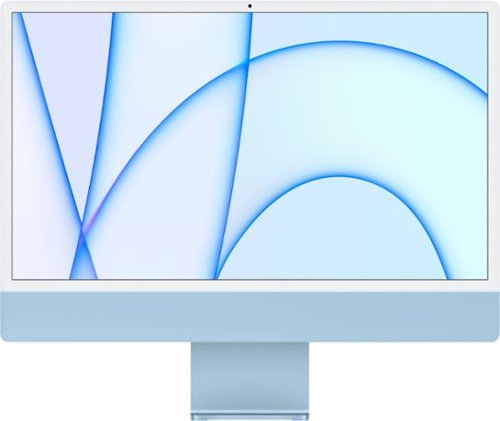 24" iMac with Retina 4.5K display - Apple M1 - 8GB Memory - 256GB SSD - w/Touch ID (Latest Model) - Blue