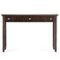 Simpli Home - Acadian SOLID WOOD Transitional 48 inch Wide Desk - Brunette Brown-Front_Standard