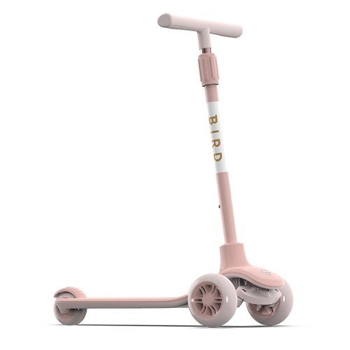 Bird - Birdie 3-Wheeled Kick Scooter for Kids - Electric Rose