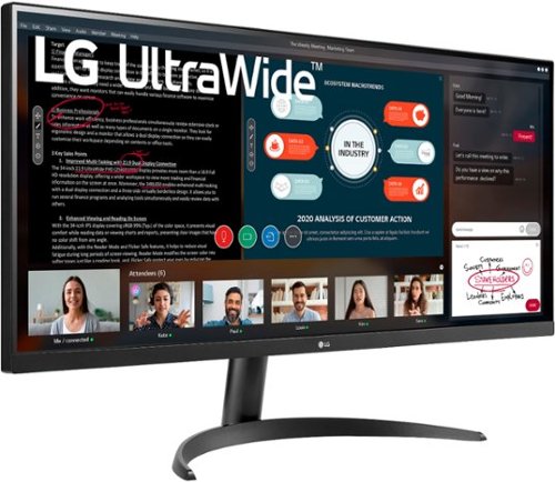 ディスプレイ・モニター本体 LG UltraWide Monitor 34WP500 公式】34WQ500-B | モニター | LG JP
