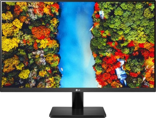  LG - 27&quot; Full HD IPS Monitor with AMD FreeSync and a 3-Side Virtually Borderless Design - Black