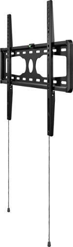  Best Buy essentials™ - Fixed TV Wall Mount for Most 37–90&quot; TVs - Black