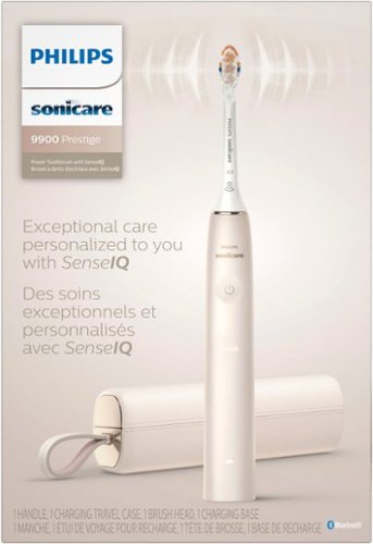 Philips Sonicare 9900 Prestige Rechargeable Electric Toothbrush with SenseIQ - Champagne BUY IN SPAIN