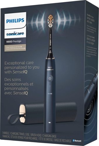 Philips Sonicare 9900 Prestige Rechargeable Electric Toothbrush with SenseIQ - Midnight BUY IN NEW ZEALAND