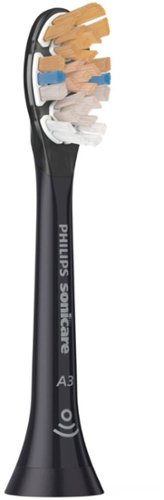 Philips Sonicare Premium All-in-One (A3) Replacement Toothbrush Heads, (2-pack) - Black WORLDWIDE DELIVERY