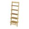 Hastings Home - Open Ladder 5-Tiered Bookshelf - Oak-Alt_View_Standard_16