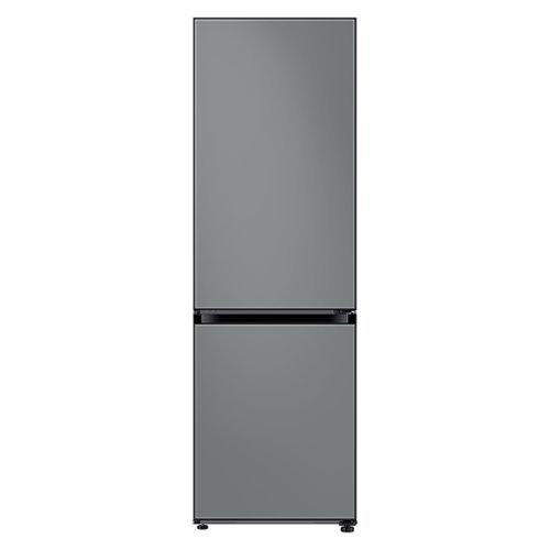 Samsung - Bespoke 12.0 cu. ft. Bottom Freezer refrigerator - Grey glass