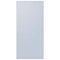 Samsung - Bespoke 4-Door Flex Refrigerator Panel - Top Panel - Sky Blue Glass-Front_Standard