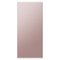 Samsung - Bespoke 4-Door Flex Refrigerator Panel - Top Panel - Champagne Rose Steel-Front_Standard