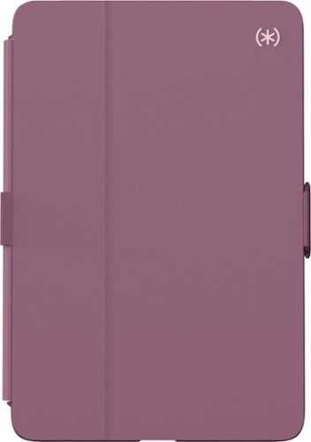 Speck - Balance Folio Case with Microban for Apple iPad Mini 5 - Plumberry Purple