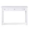 Simpli Home - Warm Shaker SOLID WOOD Transitional 48 inch Wide Writing Office Desk - White-Front_Standard