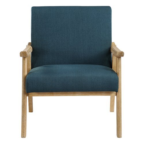 OSP Home Furnishings - Weldon Chair - Blue