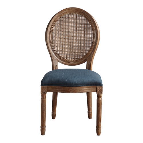 OSP Home Furnishings - Stella Oval Back Chair - Azure
