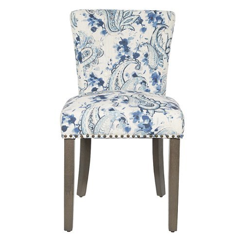 OSP Home Furnishings - Kendal Chair - Paisley Blue
