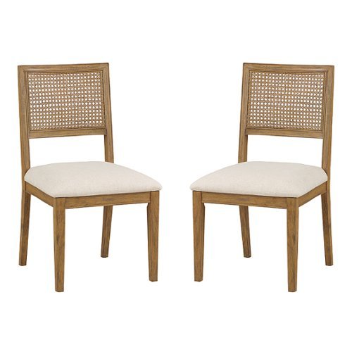 OSP Home Furnishings - Alaina Dining Chair 2-Pack - Linen