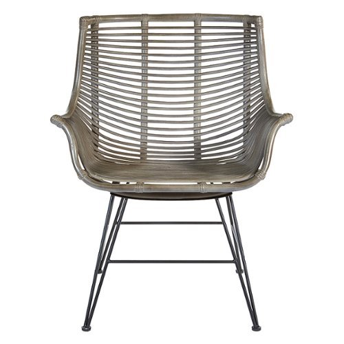 OSP Home Furnishings - Dallas Chair - Grey