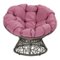 OSP Home Furnishings - Papasan Chair - Purple-Front_Standard