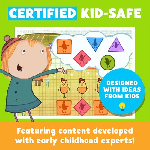 PBS Kids Playtime Pad 7” - Tablet with DVD Player & Bonus DVD - 16GB - WiFi - Green BUY IN EUROPE