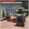 Honeywell - 2100 CFM Outdoor Portable Evaporative Cooler and Fan with 36-Ft. Air Throw for Large Outdoor Spaces - Black-Alt_View_Standard_40