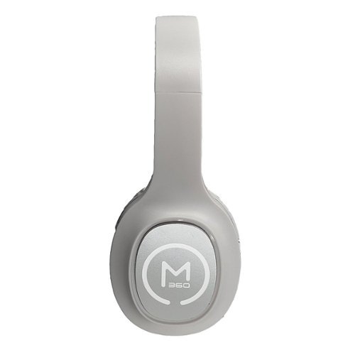Morpheus 360 - TREMORS Wireless On-the-Ear Headphones, Wireless Headset with Microphone - White/Silver-Alt_View_Standard_16