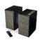 Klipsch - The Fives Powered Speakers with HDMI-ARC - Matte Black-Front_Standard