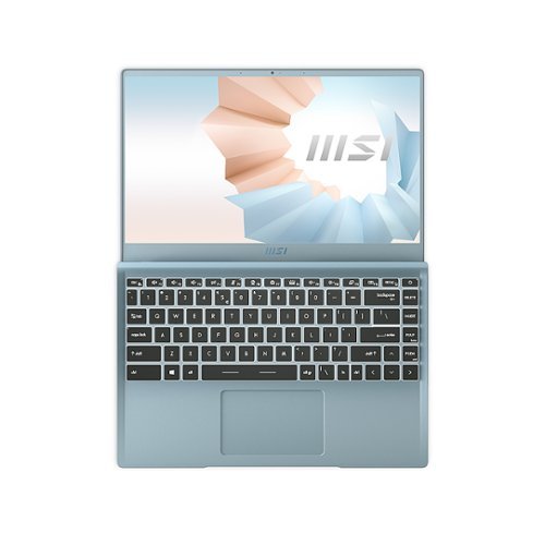 MSI Modern 14Laptop - Intel Core i7-1165G7 - 8GB Memory - 512GB Solid State Drive - Blue Stone BUY IN MIDDLE EAST