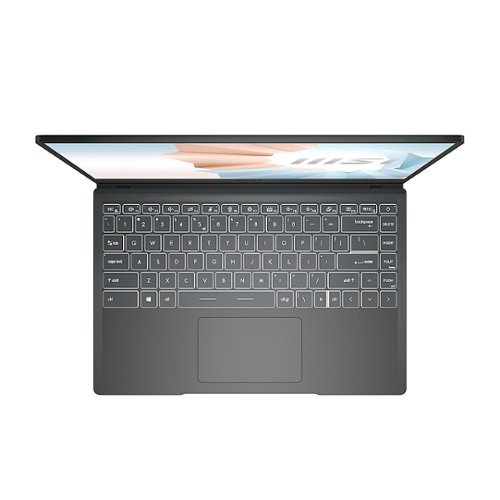 MSI Modern 14Laptop - Intel Core i7-1165G7 - 8GB Memory - 512GB Solid State Drive - Carbon Gray WHERE TO BUY
