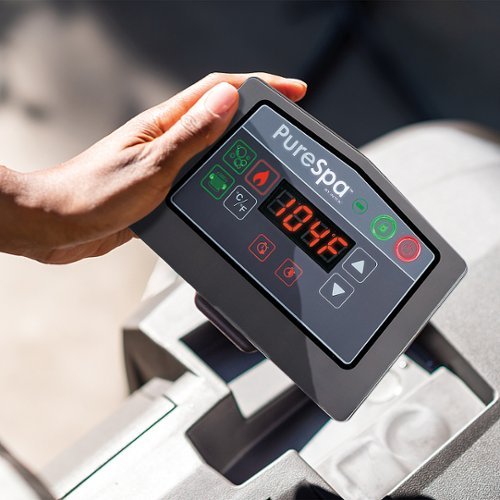 Intex - PureSpa Greywood Deluxe 6 Person Portable Inflatable Hot Tub Jet Spa - Gray-Alt_View_Standard_16 