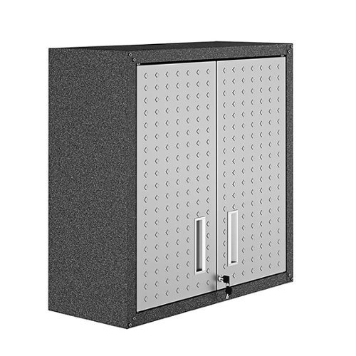 Manhattan Comfort - Fortress Steel Garage Tool Storage Cabinet - Grey