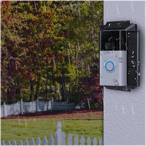 Wasserstein Mountable Solar Kit for Ring Video Doorbell 1 (2nd Generation 2020) - Black SHOP ONLINE