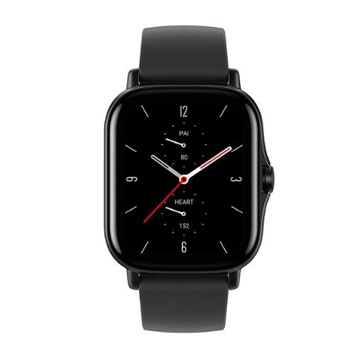 Amazfit - GTS 2 Smartwatch 42mm Aluminum Alloy - Midnight Black