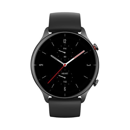 Amazfit - GTR 2e Smartwatch 35mm Aluminum Alloy - Obsidian Black