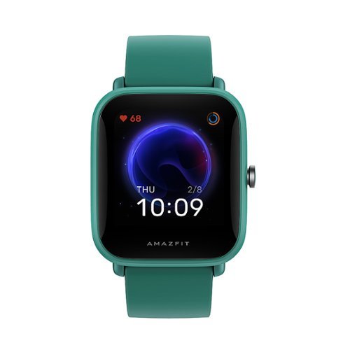 Amazfit - Bip U Pro Smartwatch 36mm Polycarbonate - Green