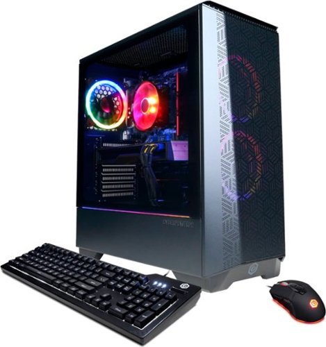 CyberPowerPC - Gamer Master Gaming Desktop - AMD Ryzen 5 3600 - 8GB Memory - AMD Radeon RX 580 - 500GB SSD