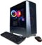 CyberPowerPC - Gamer Master Gaming Desktop - AMD Ryzen 5 3600 - 8GB Memory - AMD Radeon RX 580 - 500GB SSD - Black-Angle_Standard